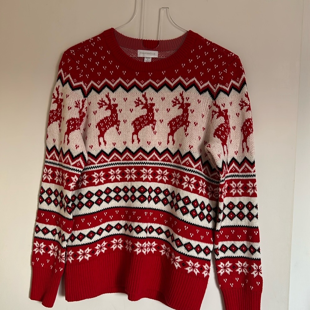 Charter Club women’s Holi Sweater size smalll